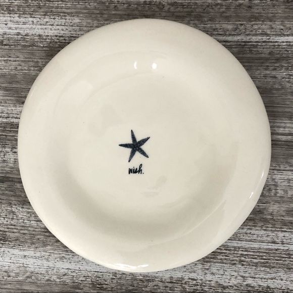 Rae Dunn Small Plates Nautical Seaside Theme - Picture 5 of 7